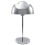 Beliani Table Lamp SENETTE Metal Silver 1