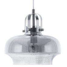 Pendant Lamp WILTZ Glass Light Grey