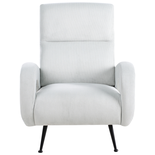 Beliani Armchair SVALOV Corduroy Mint Green 2