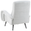 Beliani Armchair SVALOV Corduroy Mint Green 4