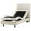 Beliani Adjustable Bed Fabric CASTELLAN 90 x 200 cm (EU Single) Beige 1