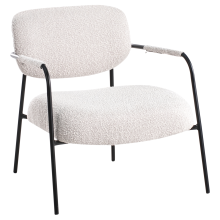 Armchair AUSVIKA Fabric Light Beige