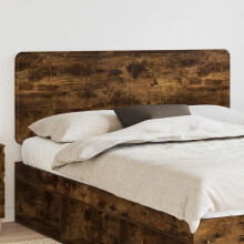 vidaXL Headboard Smoked Oak Engineered wood