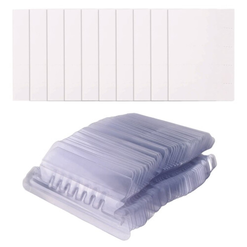 50 Pieces Hanging File Folder Labels with 50 Inserts, 2 Inch for Hanging File Folder Labels Hanging File Labels B 1