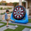 Inflatable Football Target Game for Garden Fun 5ft 2
