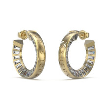 Orecchini Guess Gold Cristalli - JUBE03008JWYGT/U