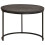 VidaXL vidaXL Nesting Coffee Tables 3 pcs Black Solid Mango Wood and Steel 5