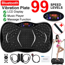 Power Vibration Plate Vibrating Machine Platform Exercise Body Shaker Massager
