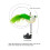 1pcs  Cat Interactive Toy Simulate Bird Interactive Sucker Feather Bell Funny Cat Toys 4