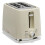 Cello Cello 2 Slice Toaster Extra Wide Slots 6 Levels 3 Function Textured Design CREAM 1
