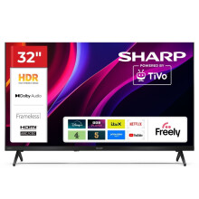 SHARP 32 Inch TV HD TiVo Frameless Smart LED TV 32HE2245K 3 HDMI Inputs