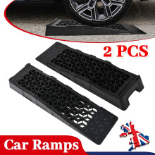 Pair Heavy Duty 8T Capacity Low Vehicle Service Car Van Ramps Lifting Ramps UK