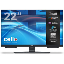 Cello C2226TZH 22" Tizen OS Smart Frameless Led TV, 240V, Freeview & FreeSat