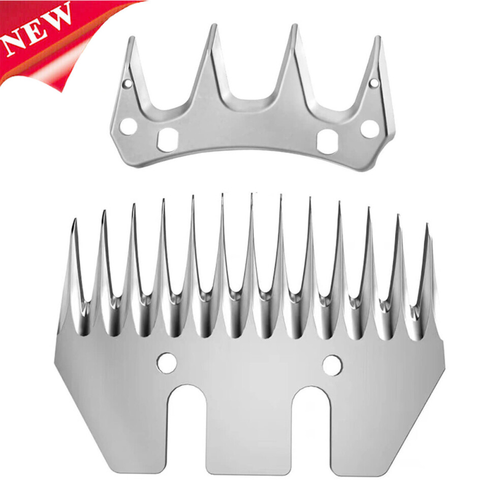 13T Straight Tooth Shears Comb Cutter Blade Goat Sheep Alpaca Shearing Clipper