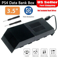 For PS4 Playstation4 Memory Storage 3" 2TB Data Bank Box Hard Drive External Box