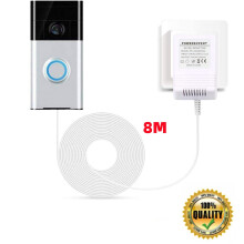 24V Power Supply Charging Adapter Charger for Video Ring Doorbell Transformer 8M