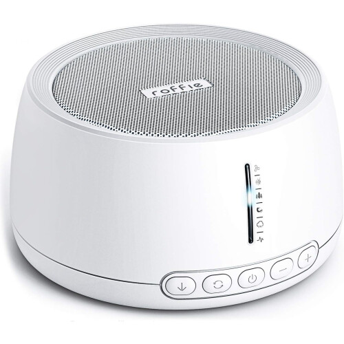 Roffie White Noise Machine, with 30 Natural Sound, Memory Function timer usb