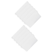 Lot de 10 poids inférieurs de store vertical, lattes de rechange