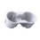Center Console Silicone Cup Holder Insert Protective-White 1