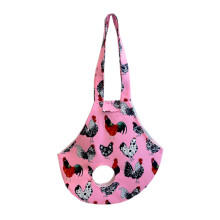 Sac de transport de poulet avec poignée, sac de-Poulet rose