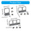 8CM Memory Overclocking Cooling Fan Holder Bridge Bracket PC-3 2