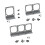PC Memory Fan Holder Overclocking Cooling Fan Bracket PC Case-2 9