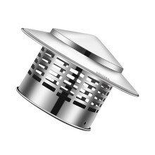 Round Chimney Caps Stainless Steel Fireplaces Vent Cover-110mm