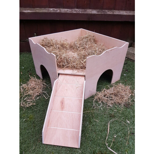 GUINEA PIG CORNER CASTLE/ SHELTER ( my original design)