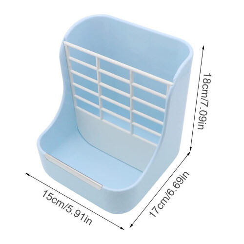 Rabbit Hay Feeder Guinea Pig Feeder, 2 in 1 Automatic Small Animal 1