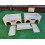 Double Guinea Pig Castle. With connecting Bridge. ( my original designs) 2