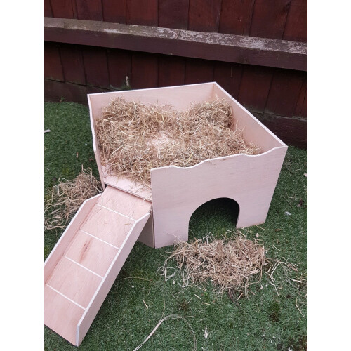 GUINEA PIG CORNER CASTLE/ SHELTER ( my original design) 1
