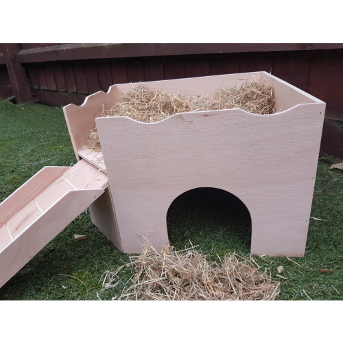 GUINEA PIG CORNER CASTLE/ SHELTER ( my original design) 2