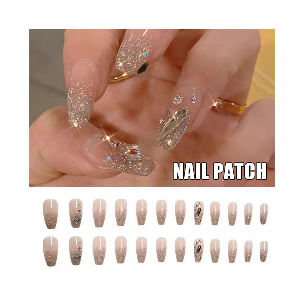 Phui-Pet-Supplies Glitter Nail Stickers For Women Diy Manicure