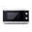 Sharp SHARP Compact Microwave Oven with 1000W Grill 20L 800W Dial Controls YC-MG01U-S 4