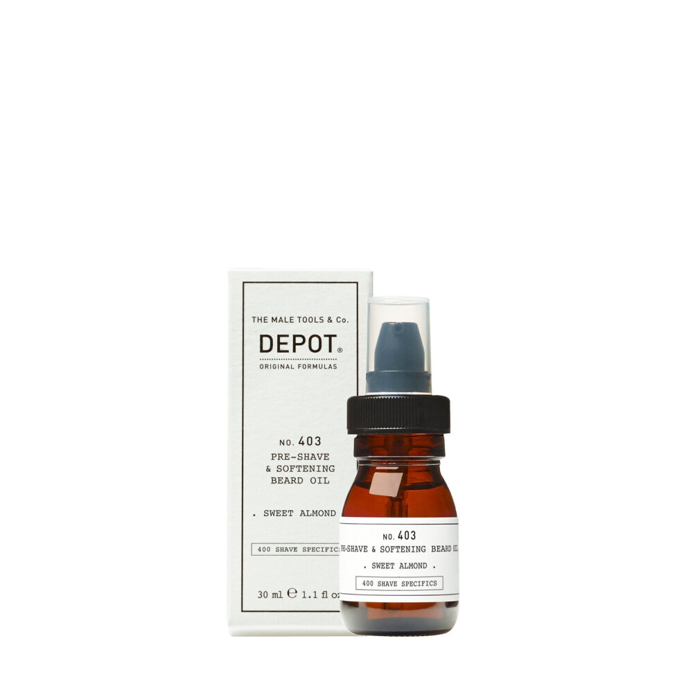 Depot 400 Shave Specifics No. 403 Sweet Almond Softening Pre-Shaving Oil 30 Ml
