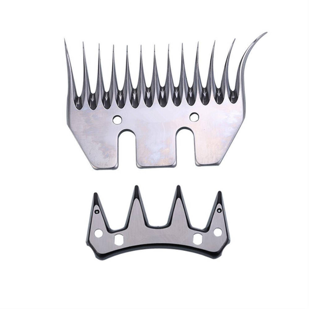 13 Tooth  Curly Curved Sheep Curling Cutter Blade Clipper Shearing Goat Alpaca