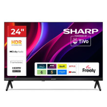 SHARP 24 Inch TV HD TiVo Frameless Smart TV 24HE2245K 3 HDMI Inputs