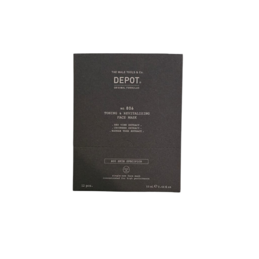 Depot No. 806 Face Mask Men 12X13 Ml