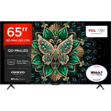 TCL 65C6K-UK 65 Inch QLED 4K Ultra HD Smart TV Bluetooth WiFi