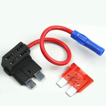 Add A Circuit Fuse Tap Piggy-Back Standard Blade Fuse Holder+10A ATO ATC Fuse