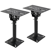 2PC Telescopic Speaker Wall Ceiling Mount Stand Adjustable Swivel Tilt Bracket
