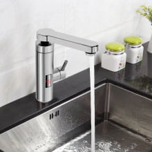 360 Fast Instant Hot Tap Kitchen Bathroom Electric Heating Water Heater Faucet~