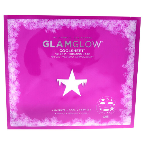 GlamGlow No-Drip Hydrating Sheet Mask For Face g
