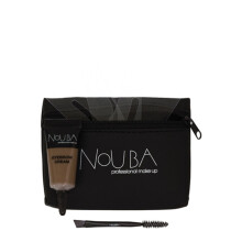 Eyebrow Gel, Nouba, 7 ml + Textile Makeup Bag, Black