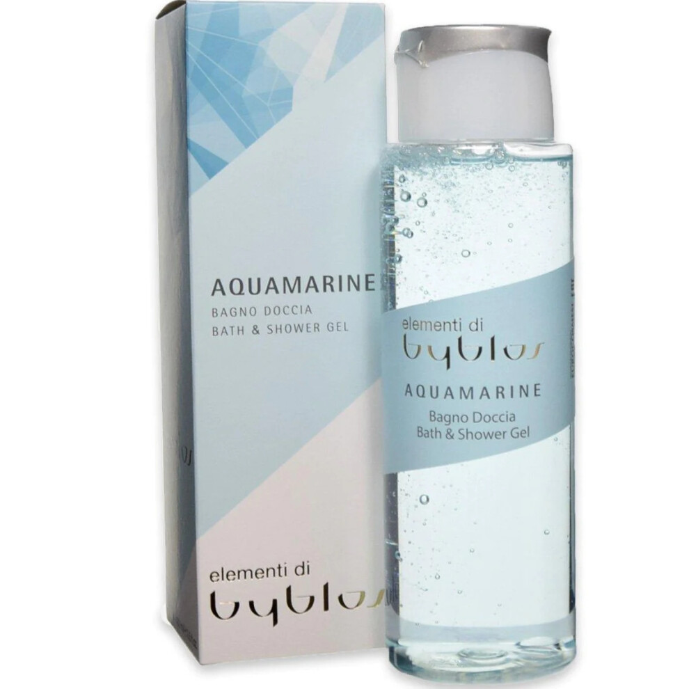 Byblos Aquamarine Cleansing Shower Gel For All Skin Types 400 Ml