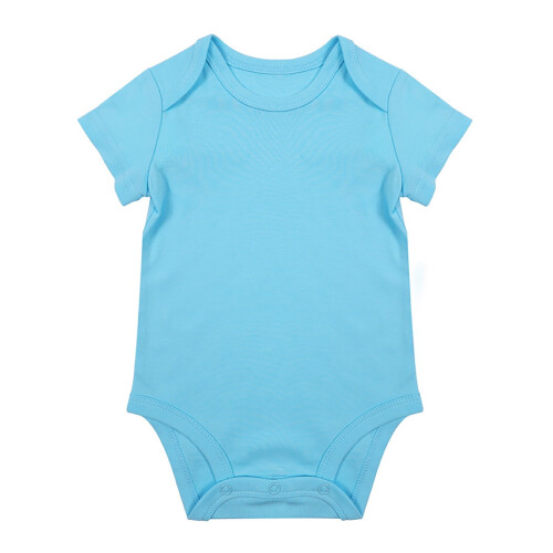 Baby Bodysuit Romper Sky Blue Unisex 0-3 Months