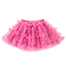 Tutu Skirt for Girls 4-5 Years, Solid Tulle Layered