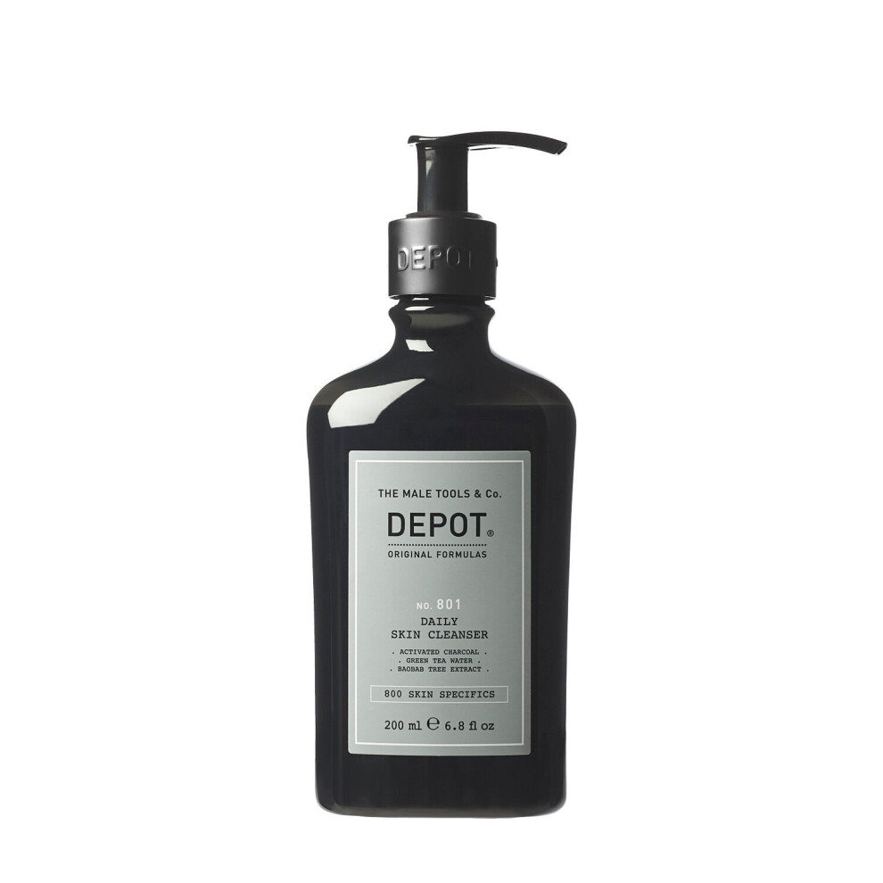 Depot 800 Skin Specifics No. 801 Activated Charcoal Detoxifying Cleansing Gel For Face 200 Ml