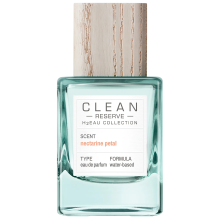 Apă de parfum, Clean, H2Eau Nectarine Petal, pentru femei, 50 ml