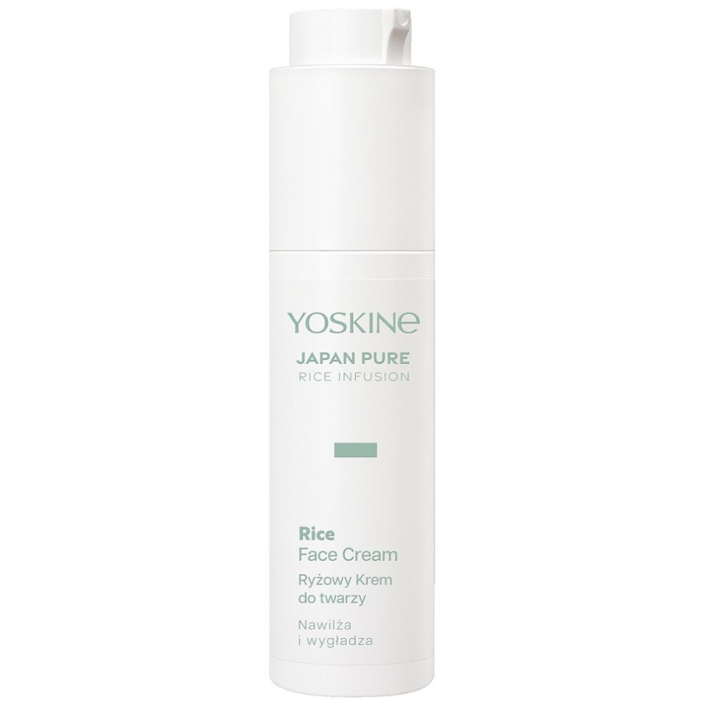 Yoskine Japan Pure Rice Infusion Intense Hydration Cream Face 50 Ml